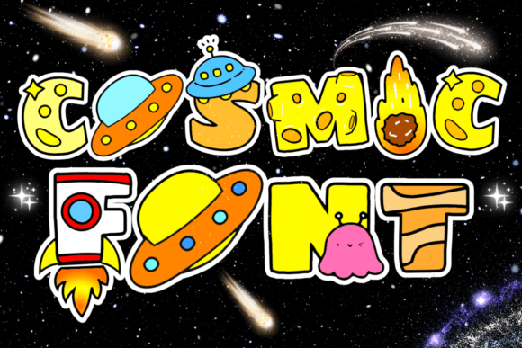 Cosmic: A Stellar Font for Out-of-This-World Designs