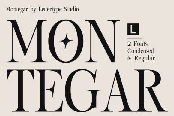 Discover Montegar: A Modern Serif for Luxury Branding