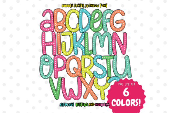 Discover the Joy of Bubble Pastel Rainbow