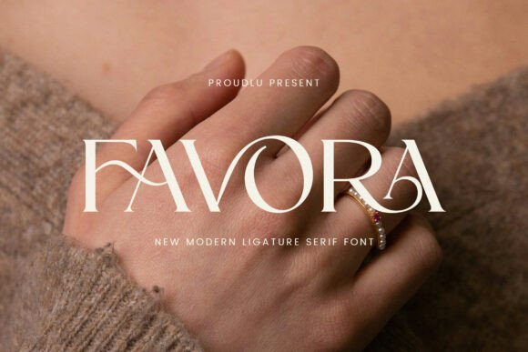 Favora Ligature Serif Font: Elevate Your Designs