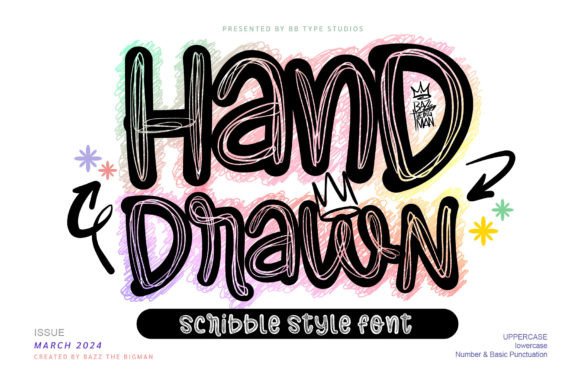 Hand Drawn Font: Playful Typography for Creative Projects