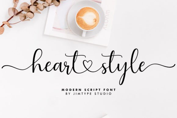 Heart Style: A Captivating Font for Elegant Design