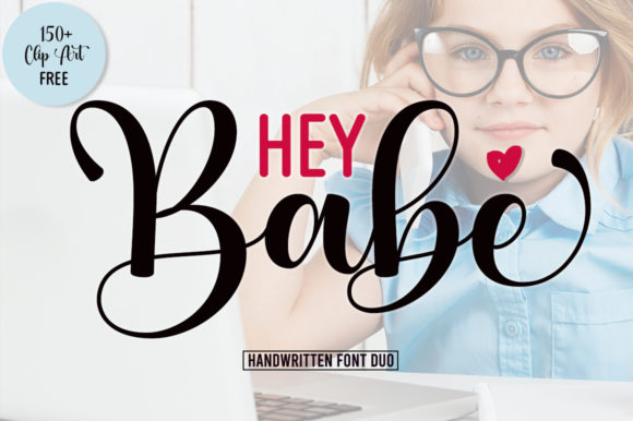 Hey Babe: A Versatile Duo Font for Modern Designers