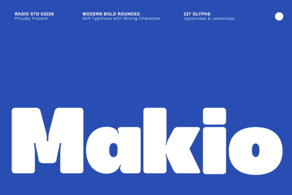Makio: The Modern Bold Sans-Serif Font for Impactful Design
