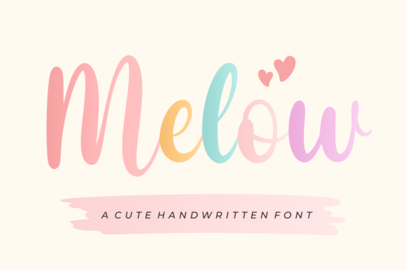 Melow: The Whimsical Font for Joyful Designs