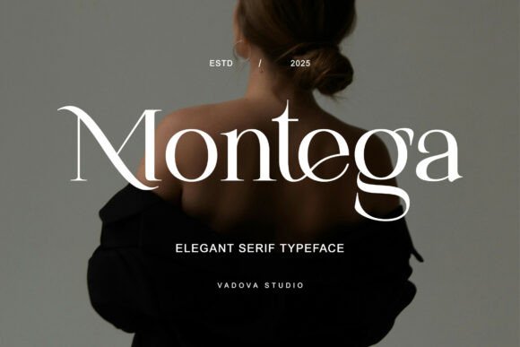 Montega: Where Elegant Luxury Meets Modern Typography