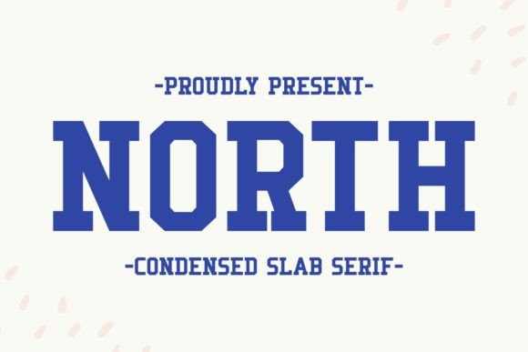 North: A Bold Slab Serif for Athletic Branding