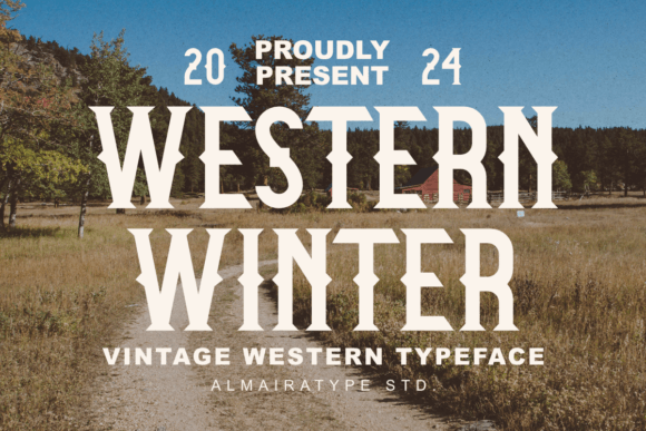 Western Winter: A Vintage Serif for Timeless Design