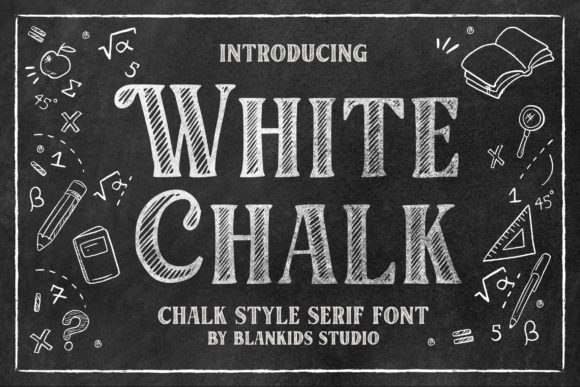 White Chalk: A Bold Serif for Creative Projects